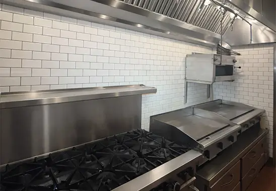 Commercial restaurant hood cleaning and duct degreasing in Sarasota for fire safety